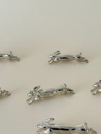 Vintage Silver Rabbit Knife Rests - Set of 6