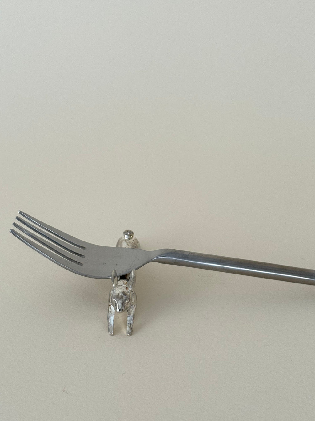 Vintage Silver Rabbit Knife Rests - Set of 6