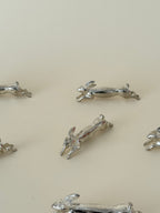 Vintage Silver Rabbit Knife Rests - Set of 6
